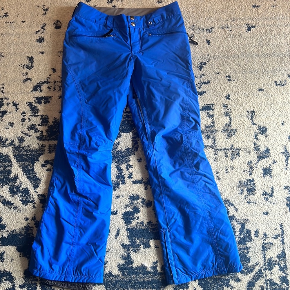 Blue burton snow pants